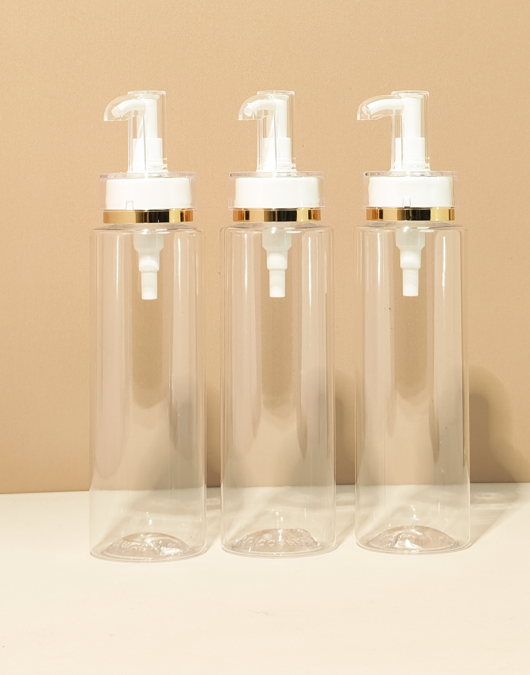250Ml Tall Pet Bottle With Lux Pump