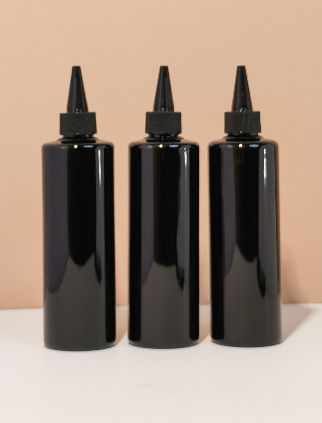 250Ml Tall Pet Bottle With Black Applicator