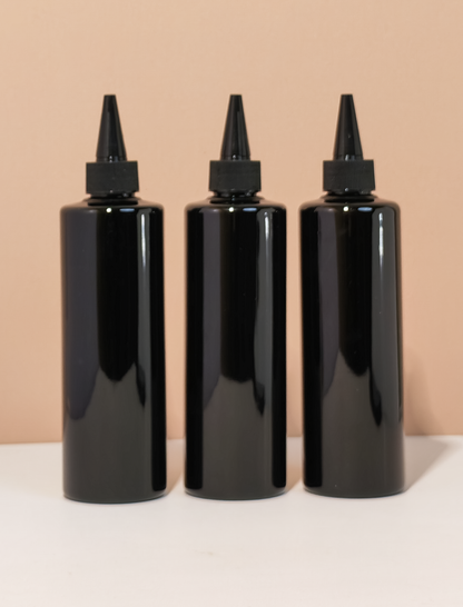 250Ml Tall Pet Bottle With Black Applicator