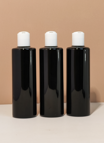 250Ml Tall Pet Bottle With White Press Cap
