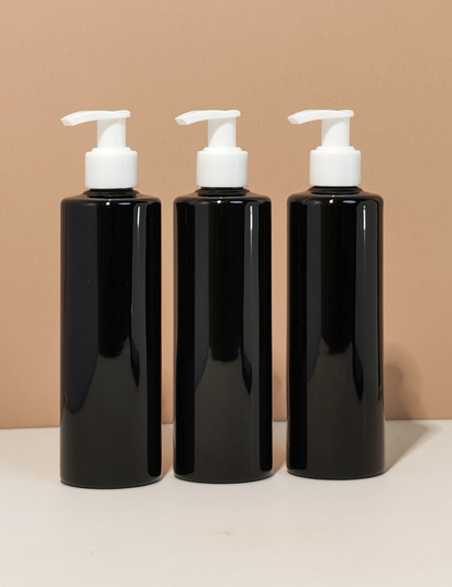 250Ml Tall Pet Bottle With Old White Lotion Pump