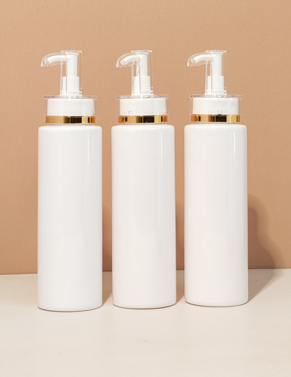 250Ml Tall Pet Bottle With Lux Pump