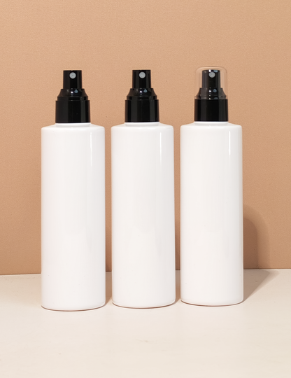 250Ml Tall Pet Bottle With Black Mist Spray