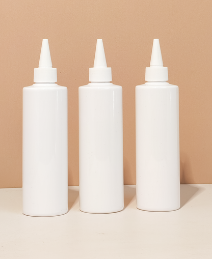 250Ml Tall Pet Bottle With White Applicator