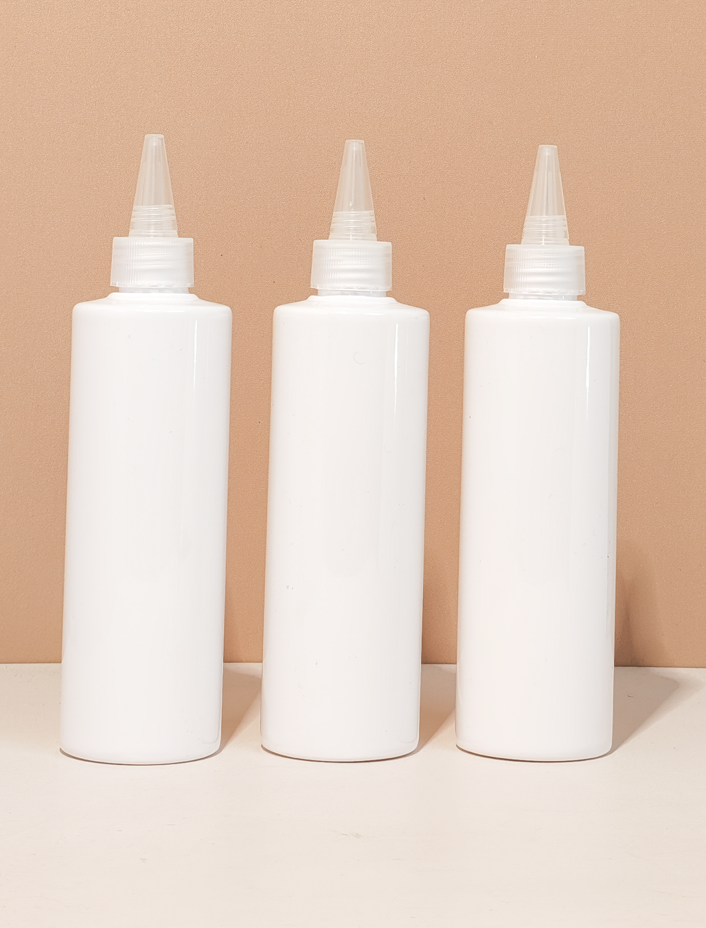 250Ml Tall Pet Bottle With Clear Applicator