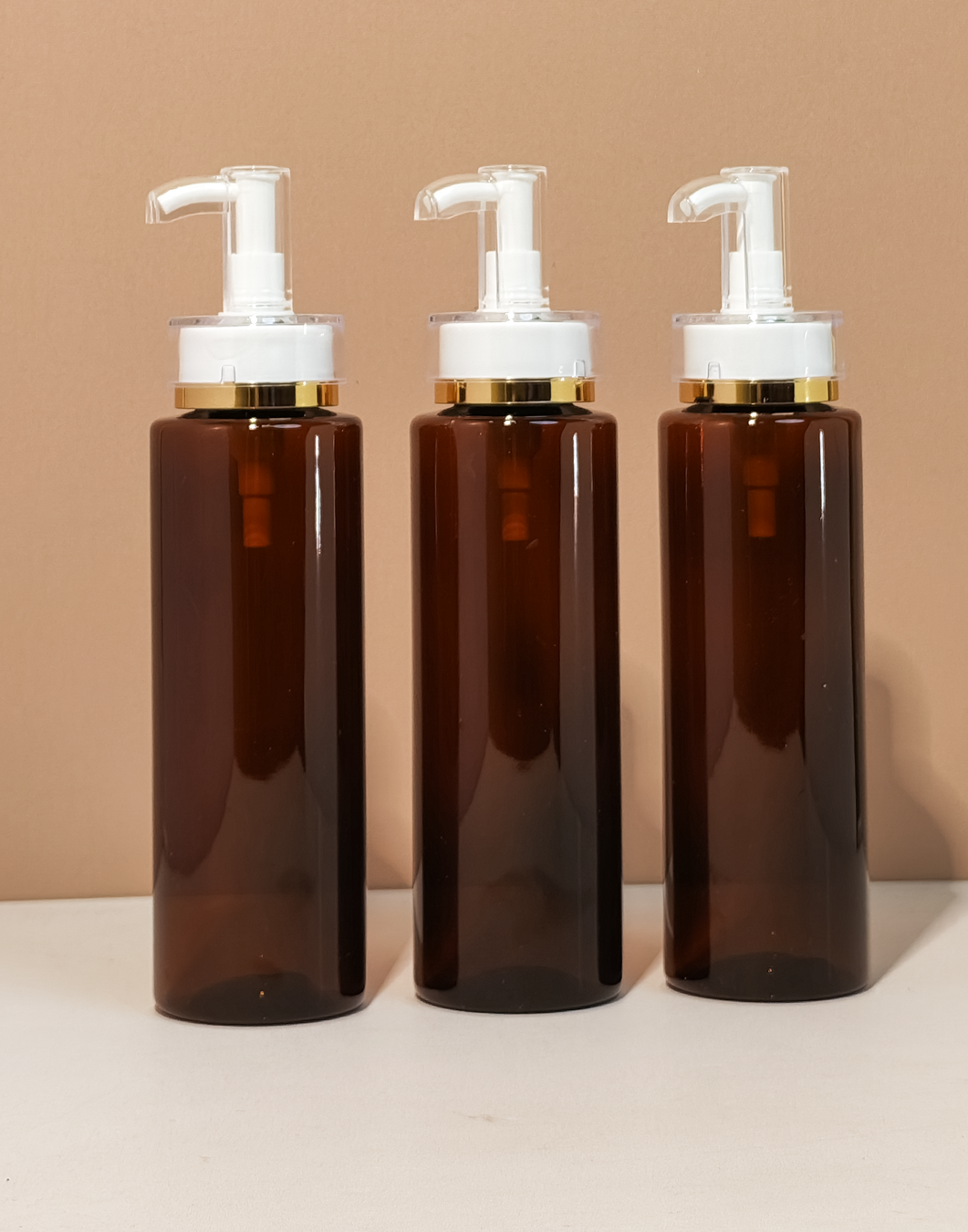 250Ml Tall Pet Bottle With Lux Pump