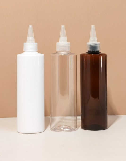 250Ml Tall Pet Bottle With Clear Applicator
