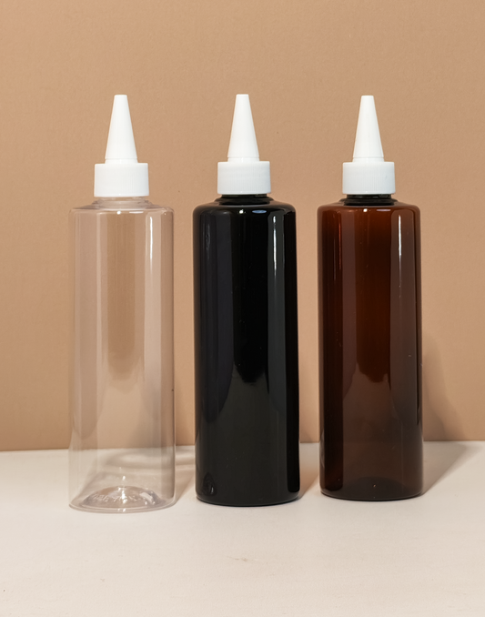 250Ml Tall Pet Bottle With White Applicator